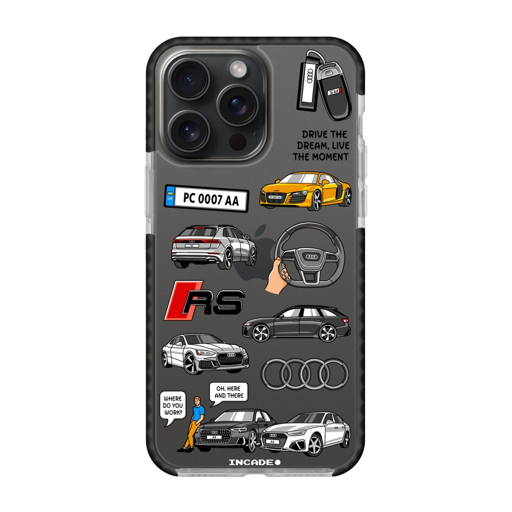 Чохол для iPhone 15 Pro AUDI - INCADE