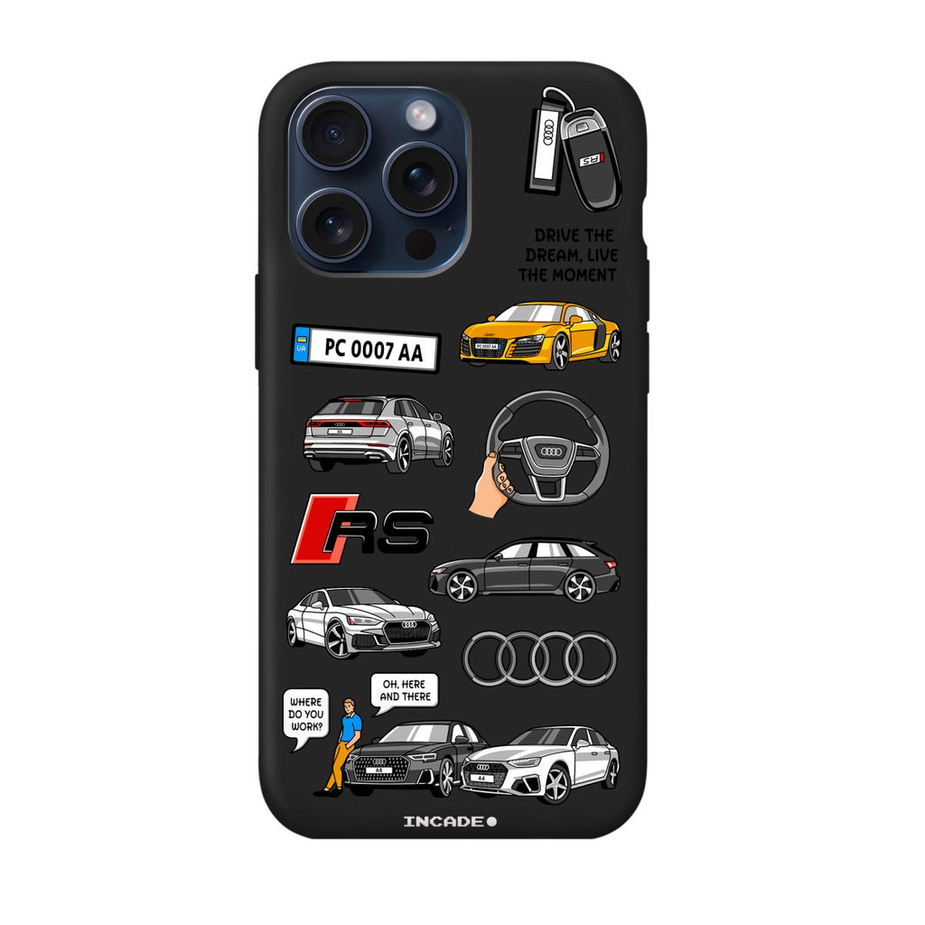Чохол для iPhone 15 Pro AUDI - INCADE