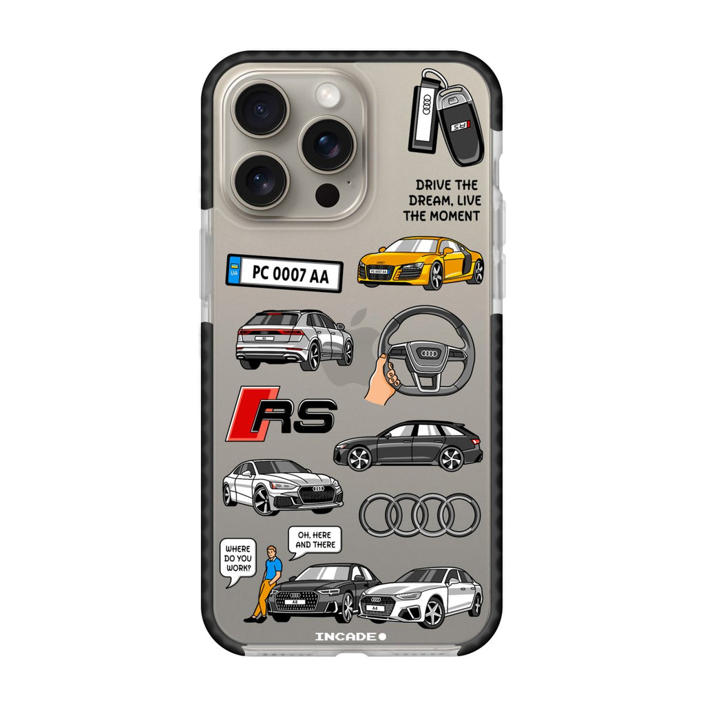 Чохол для iPhone 15 Pro AUDI - INCADE