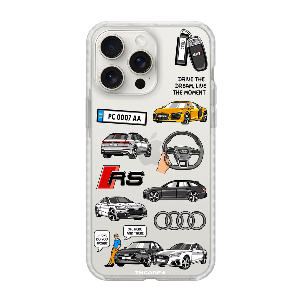 Чохол для iPhone 15 Pro AUDI - INCADE