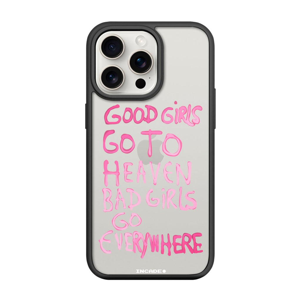 Чохол для iPhone 15 Pro bad girl pink - INCADE