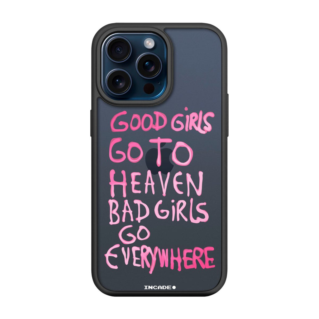 Чохол для iPhone 15 Pro bad girl pink - INCADE