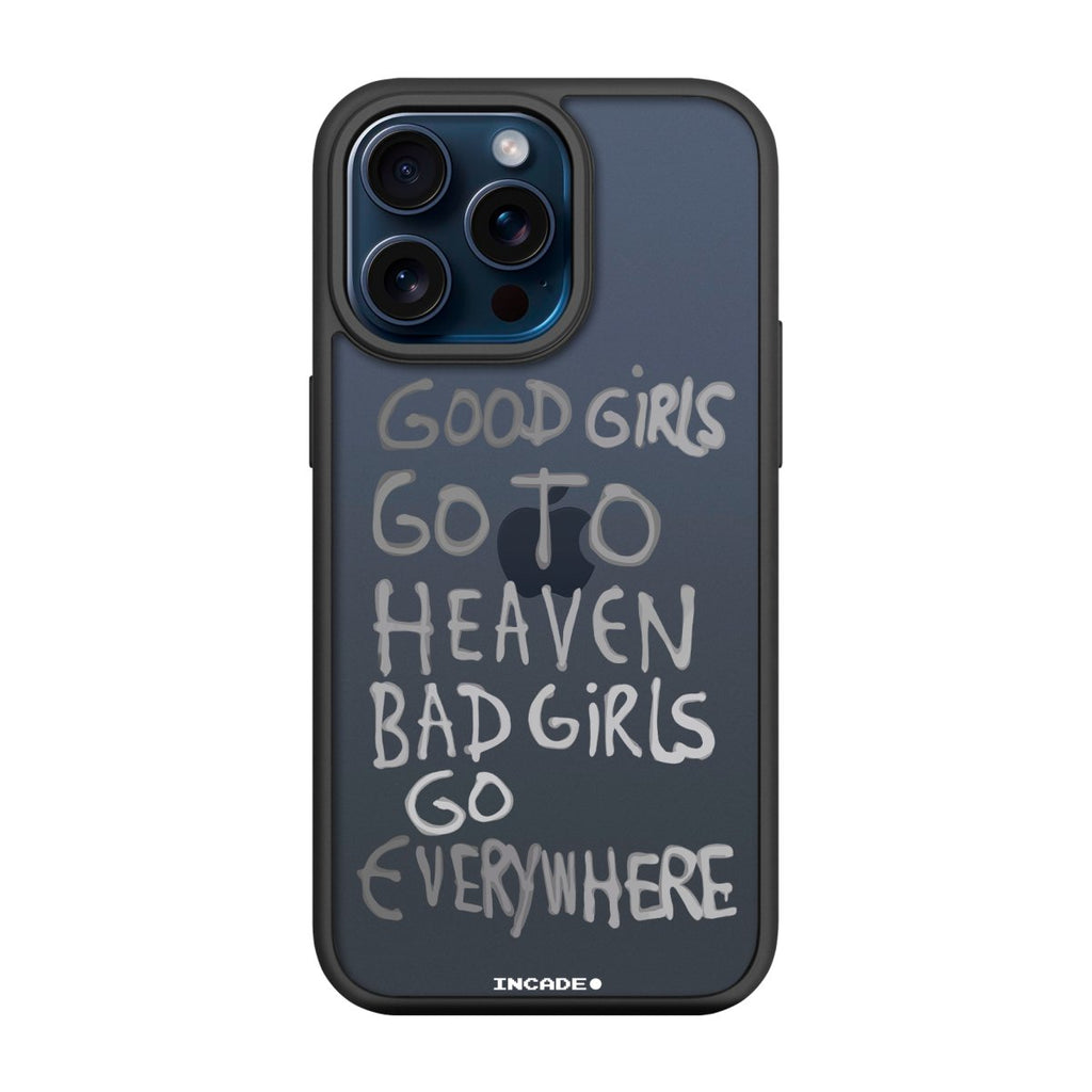 Чохол для iPhone 15 Pro bad girl silver - INCADE