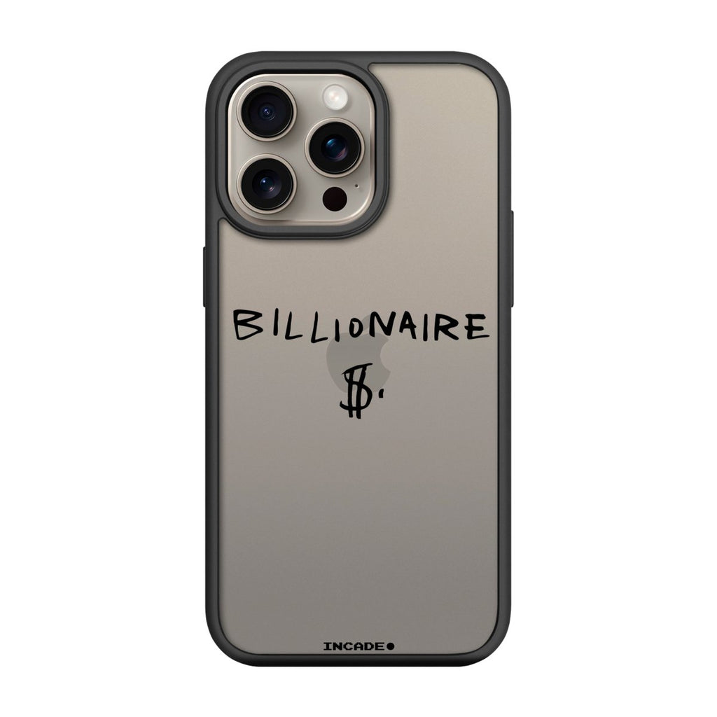 Чохол для iPhone 15 Pro billionaire з преміальних матеріалів, захист камери та екрану.