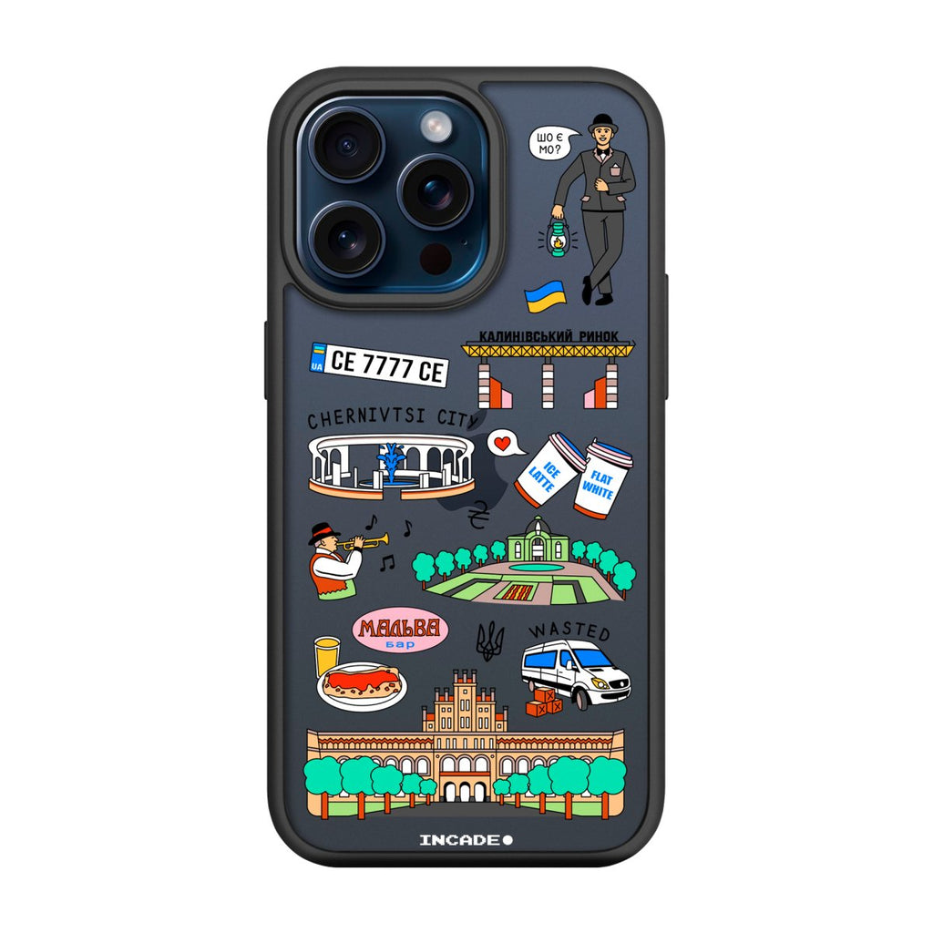 Чохол для iPhone 15 Pro CHERNIVTSI - INCADE