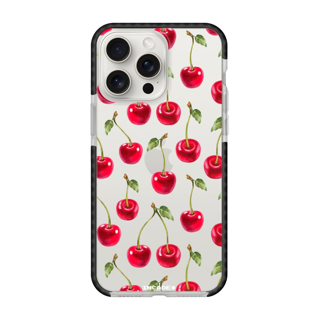 Чохол для iPhone 15 Pro CHERRIES - INCADE