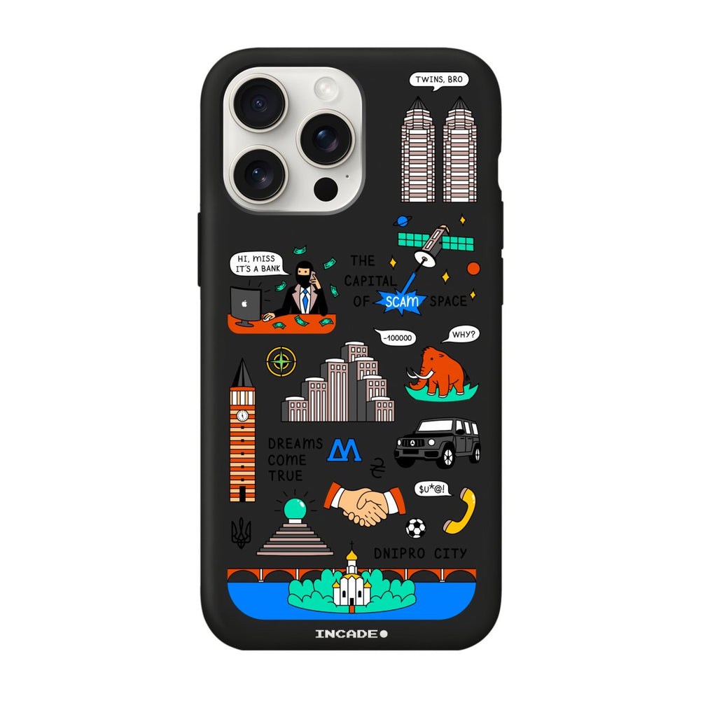 Чохол для iPhone 15 Pro DNIPRO - INCADE