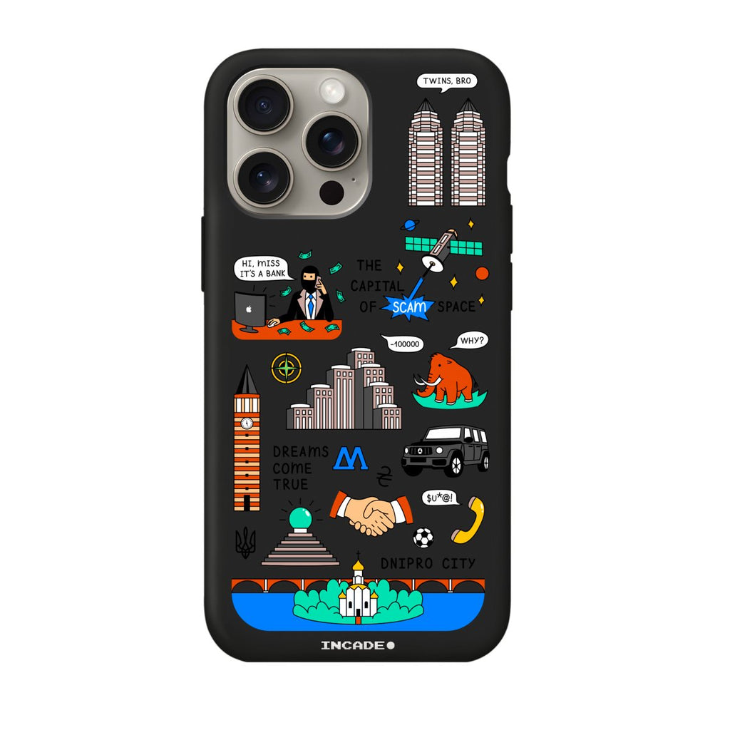 Чохол для iPhone 15 Pro DNIPRO - INCADE