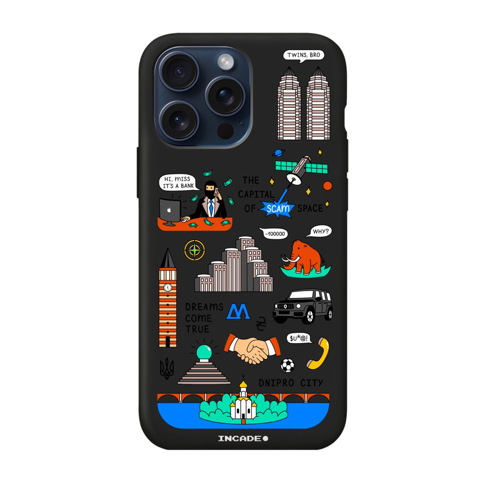 Чохол для iPhone 15 Pro DNIPRO - INCADE