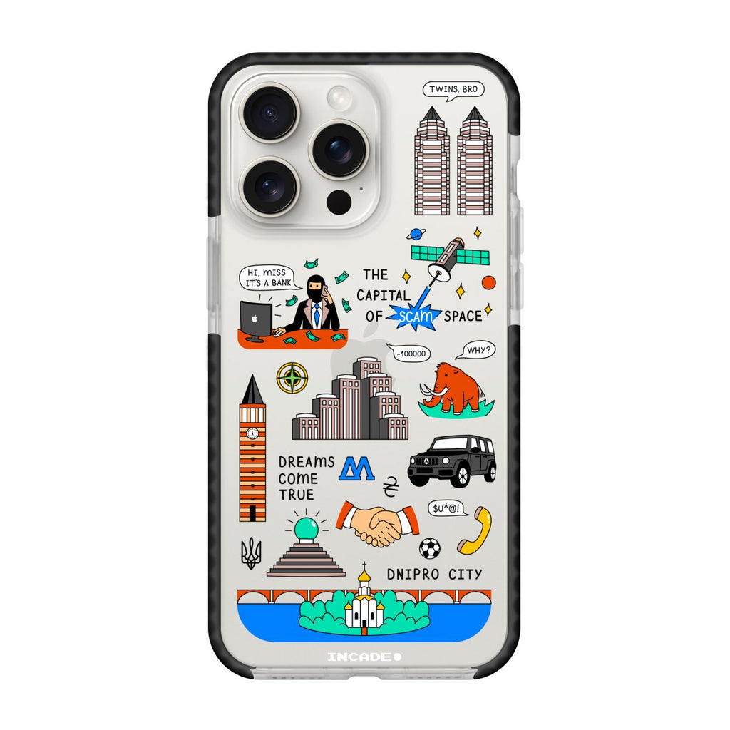 Чохол для iPhone 15 Pro DNIPRO - INCADE