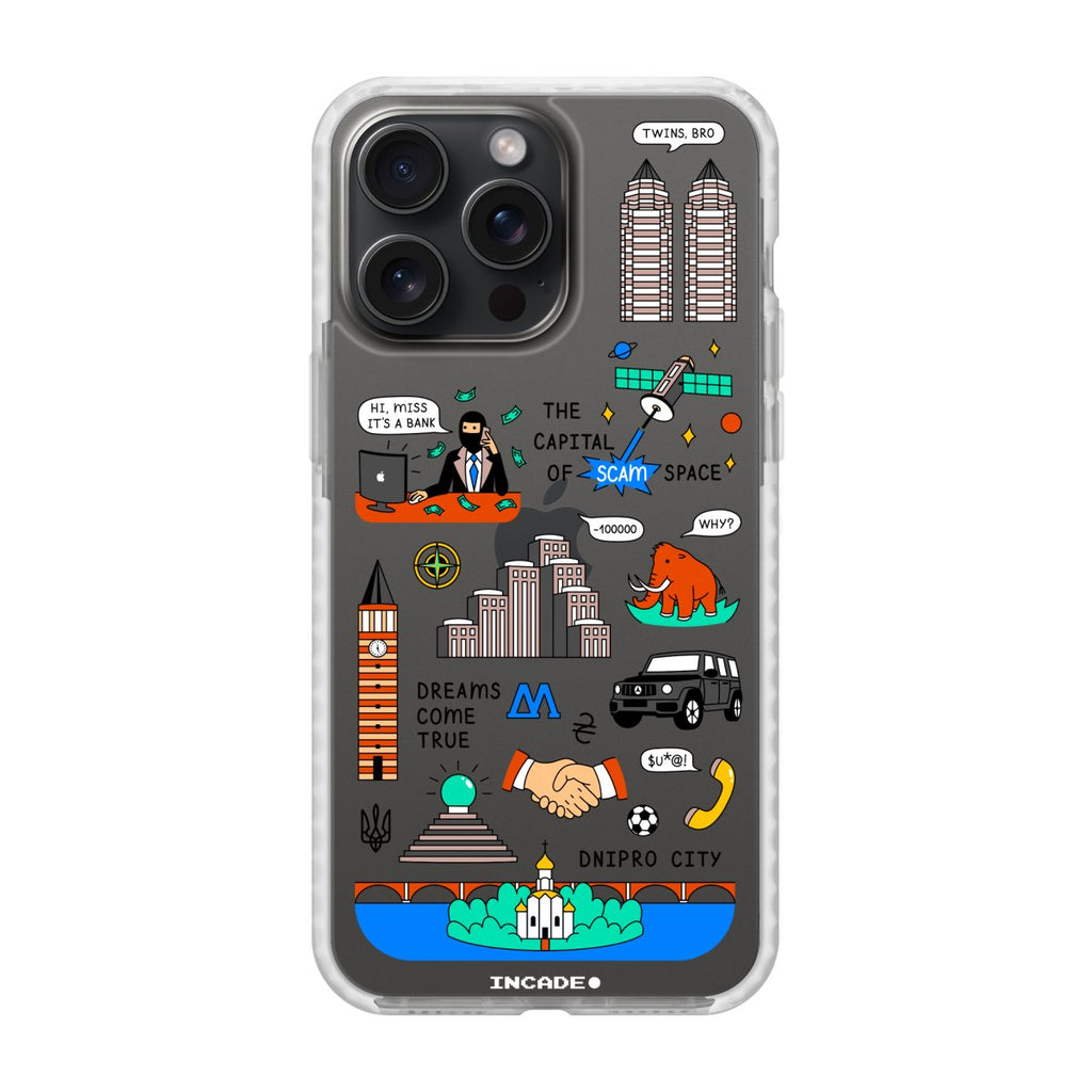 Чохол для iPhone 15 Pro DNIPRO - INCADE