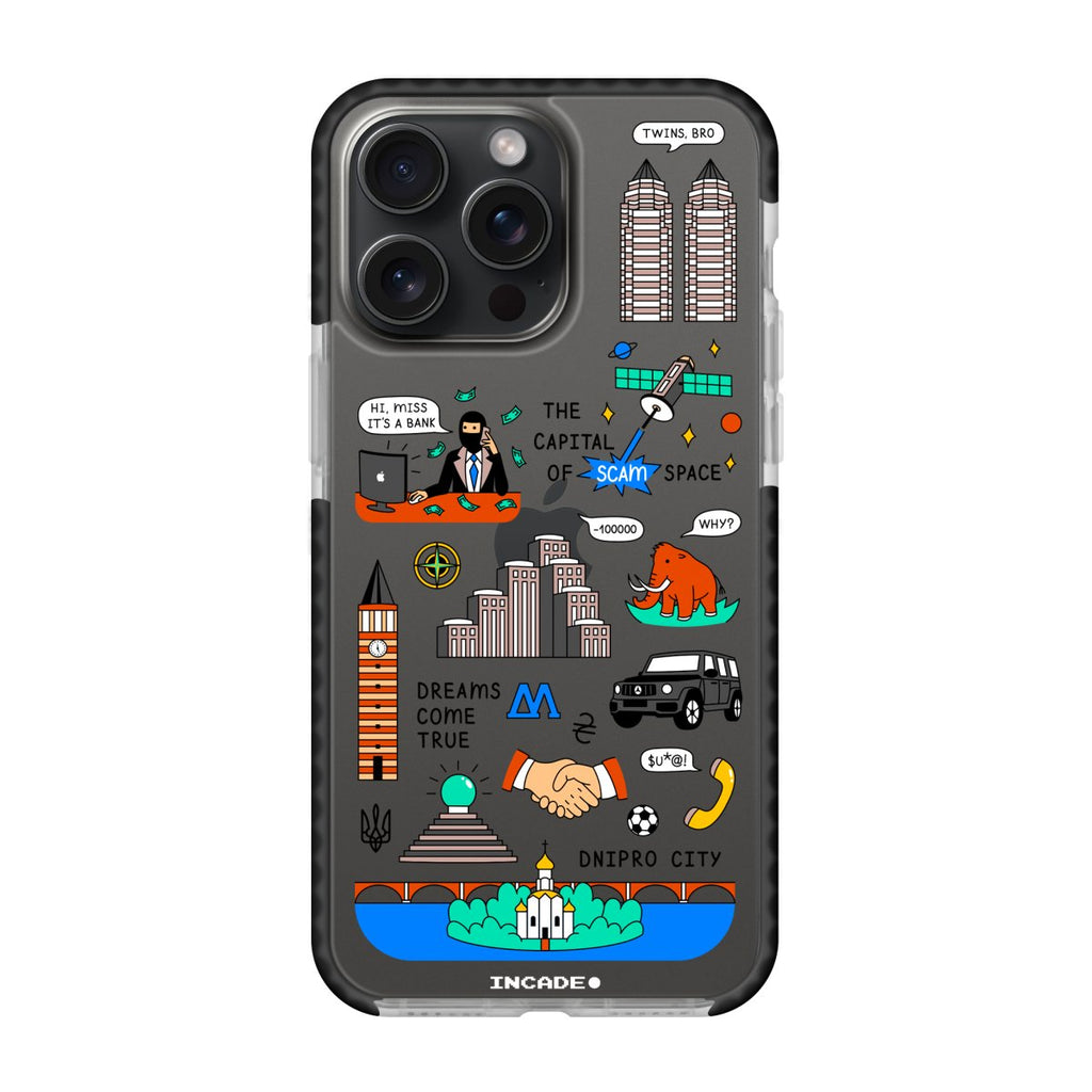 Чохол для iPhone 15 Pro DNIPRO - INCADE