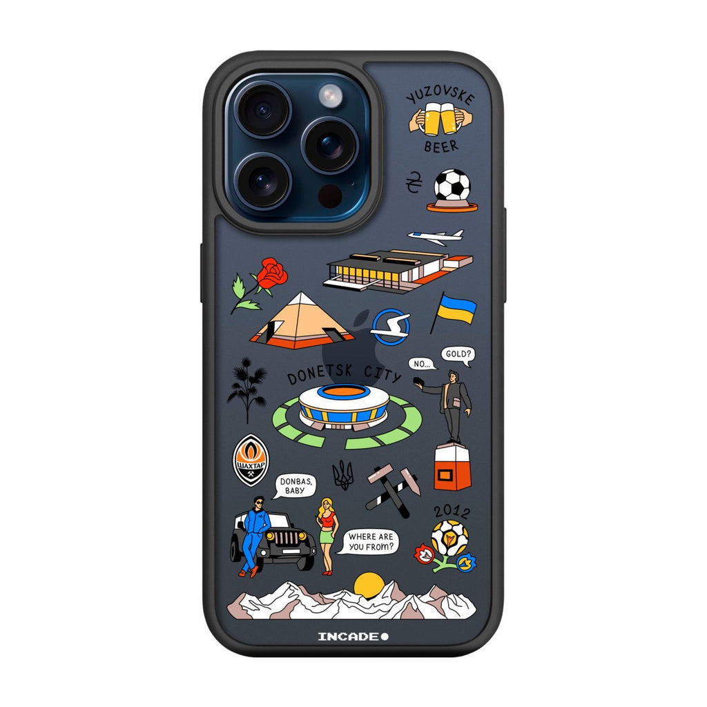 Чохол для iPhone 15 Pro DONETSK - INCADE