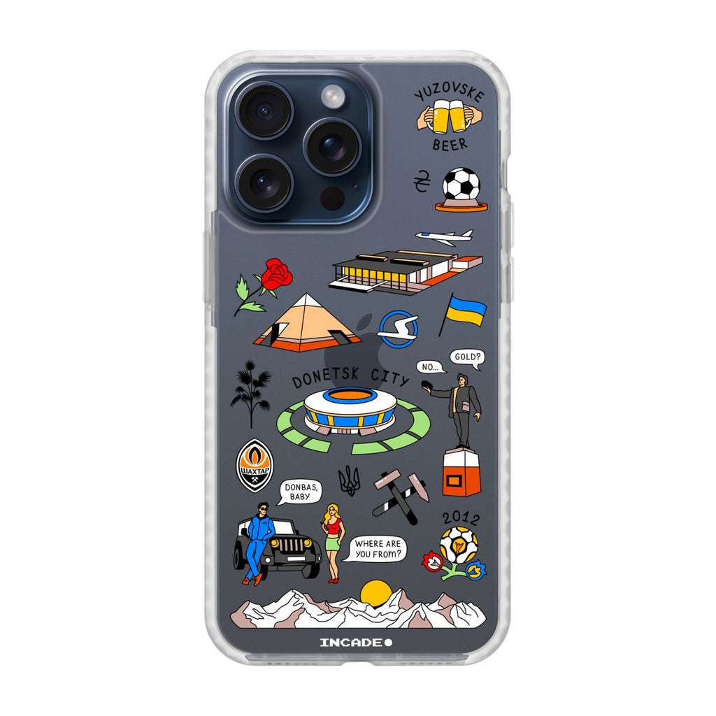 Чохол для iPhone 15 Pro DONETSK - INCADE