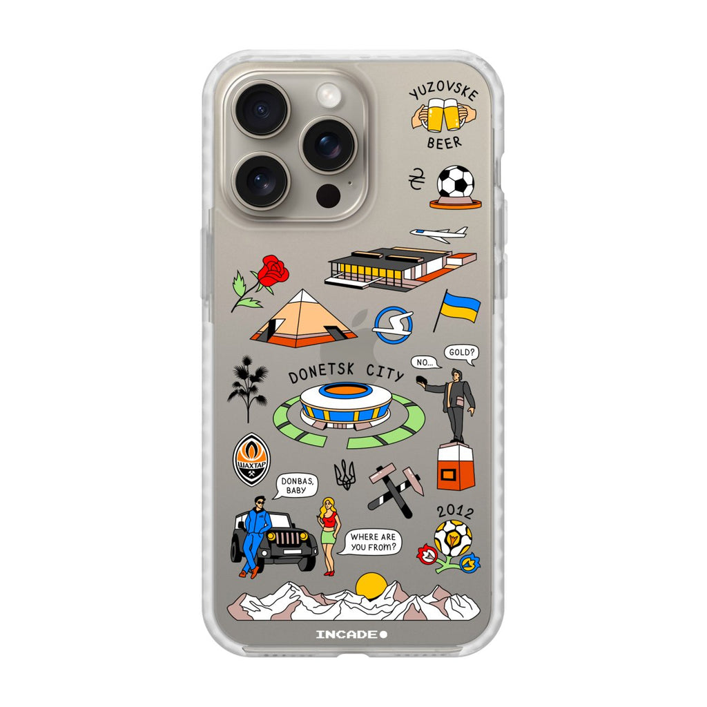 Чохол для iPhone 15 Pro DONETSK - INCADE