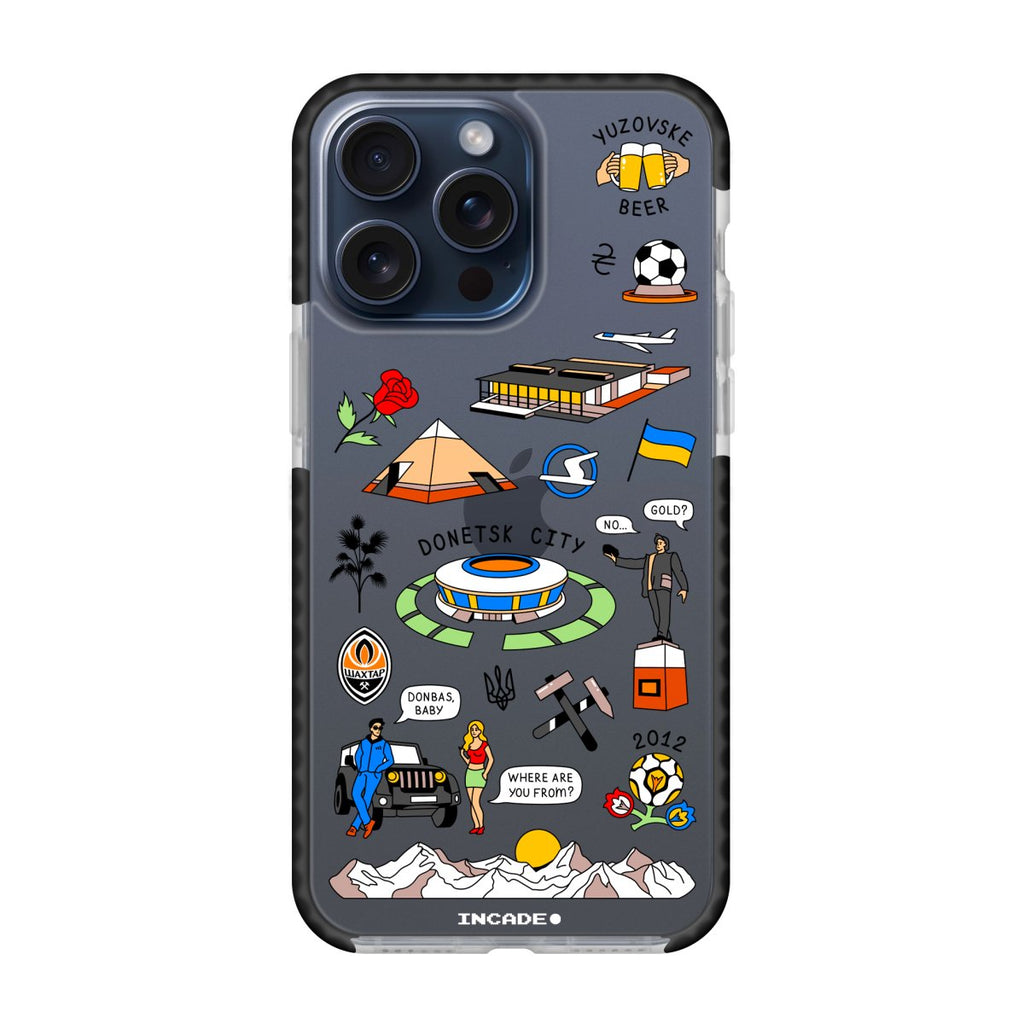 Чохол для iPhone 15 Pro DONETSK - INCADE