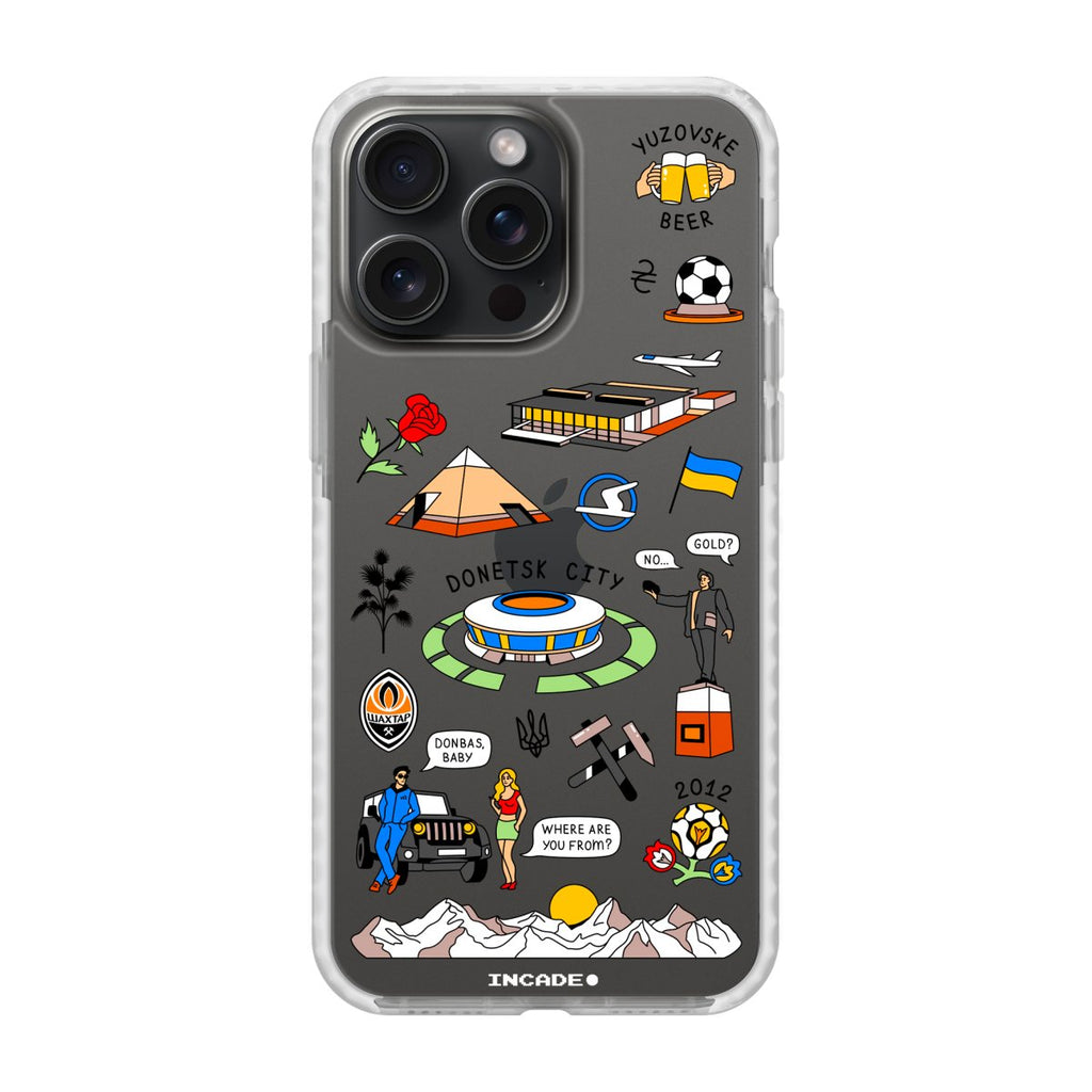 Чохол для iPhone 15 Pro DONETSK - INCADE