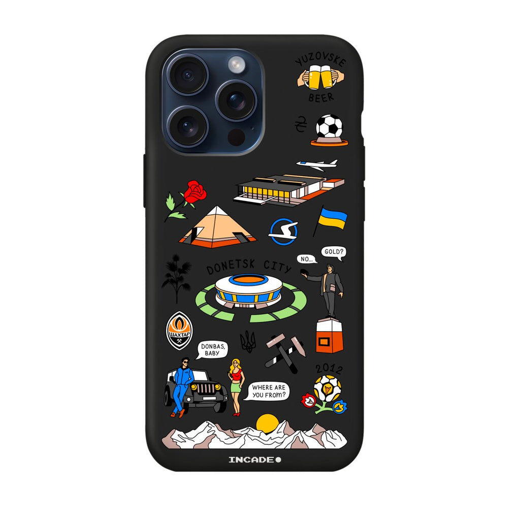 Чохол для iPhone 15 Pro DONETSK - INCADE