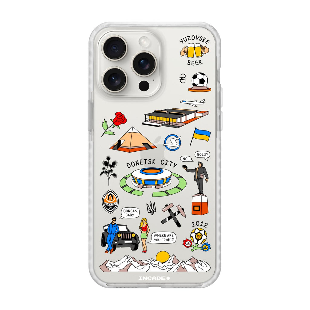 Чохол для iPhone 15 Pro DONETSK - INCADE