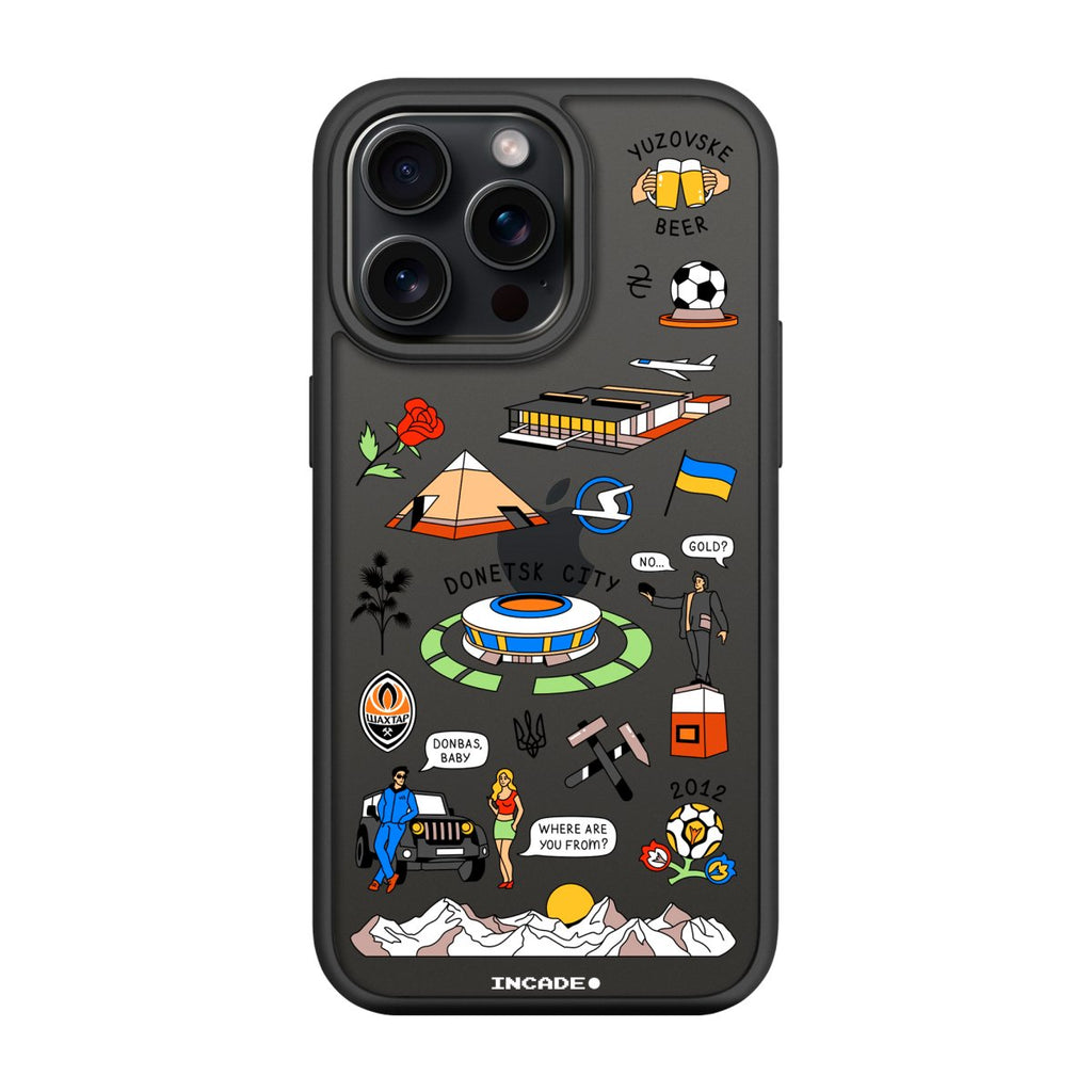 Чохол для iPhone 15 Pro DONETSK - INCADE