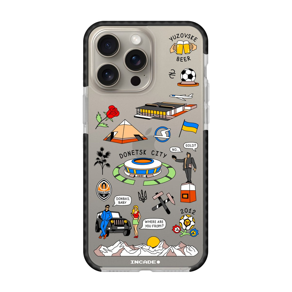 Чохол для iPhone 15 Pro DONETSK - INCADE