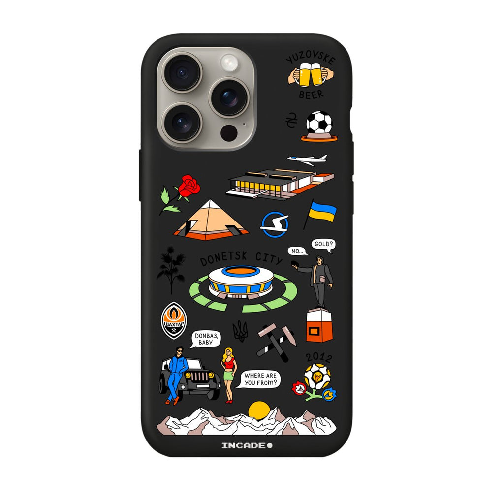 Чохол для iPhone 15 Pro DONETSK - INCADE