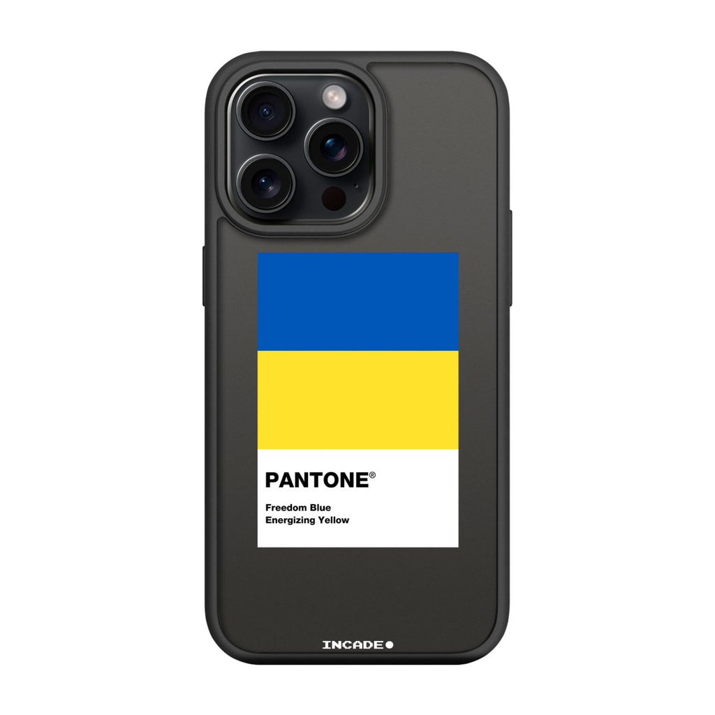 Чохол для iPhone 15 Pro з дизайном freedom flag, захист камери й екрана.