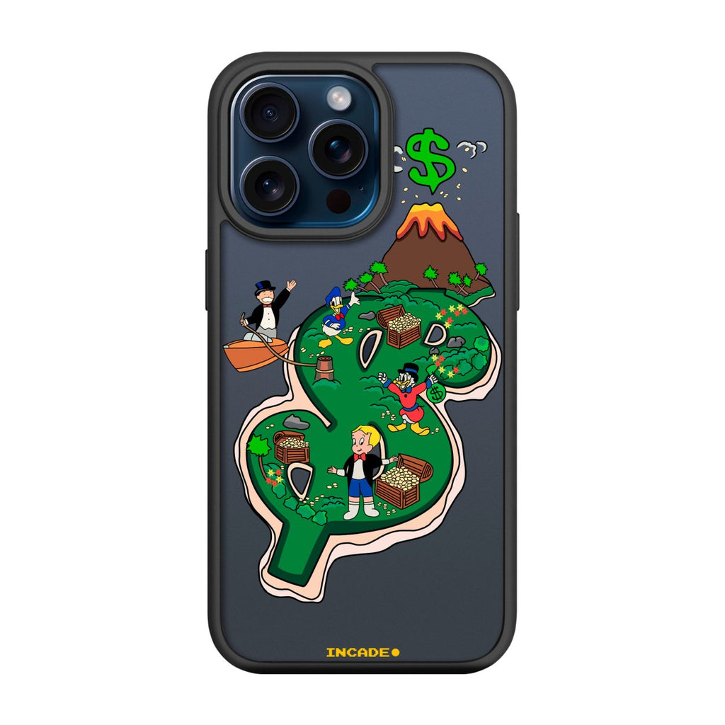 Чохол для iPhone 15 Pro island з преміальних матеріалів, захист камери та екрану.
