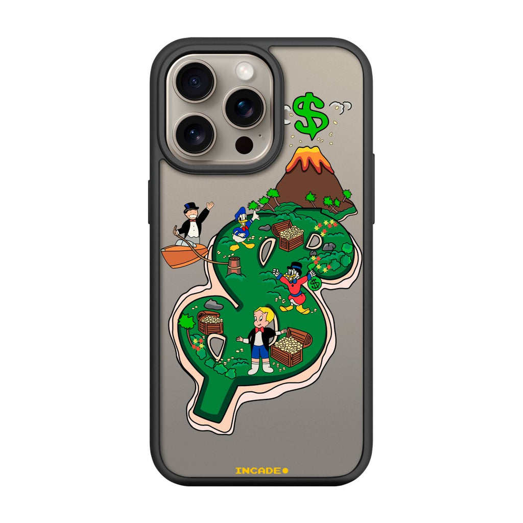 Чохол для iPhone 15 Pro island з преміальних матеріалів, захист камери та екрану від подряпин