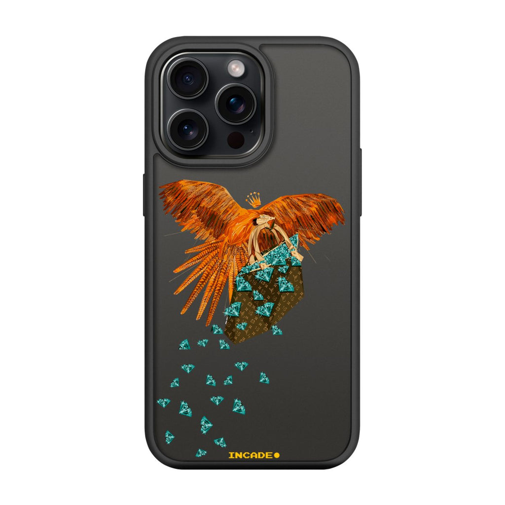 Чохол для iPhone 15 Pro jungle king з преміальних матеріалів, захист камери та екрану.