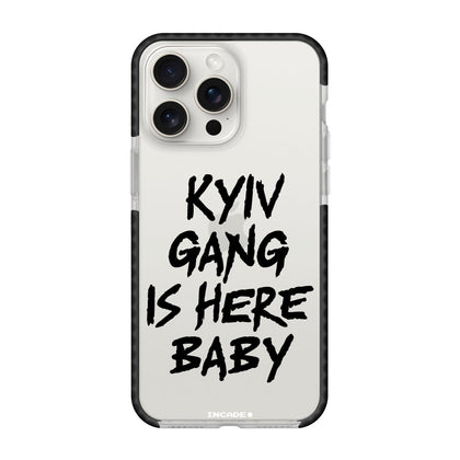Чохол для iPhone 15 Pro kyiv black - INCADE