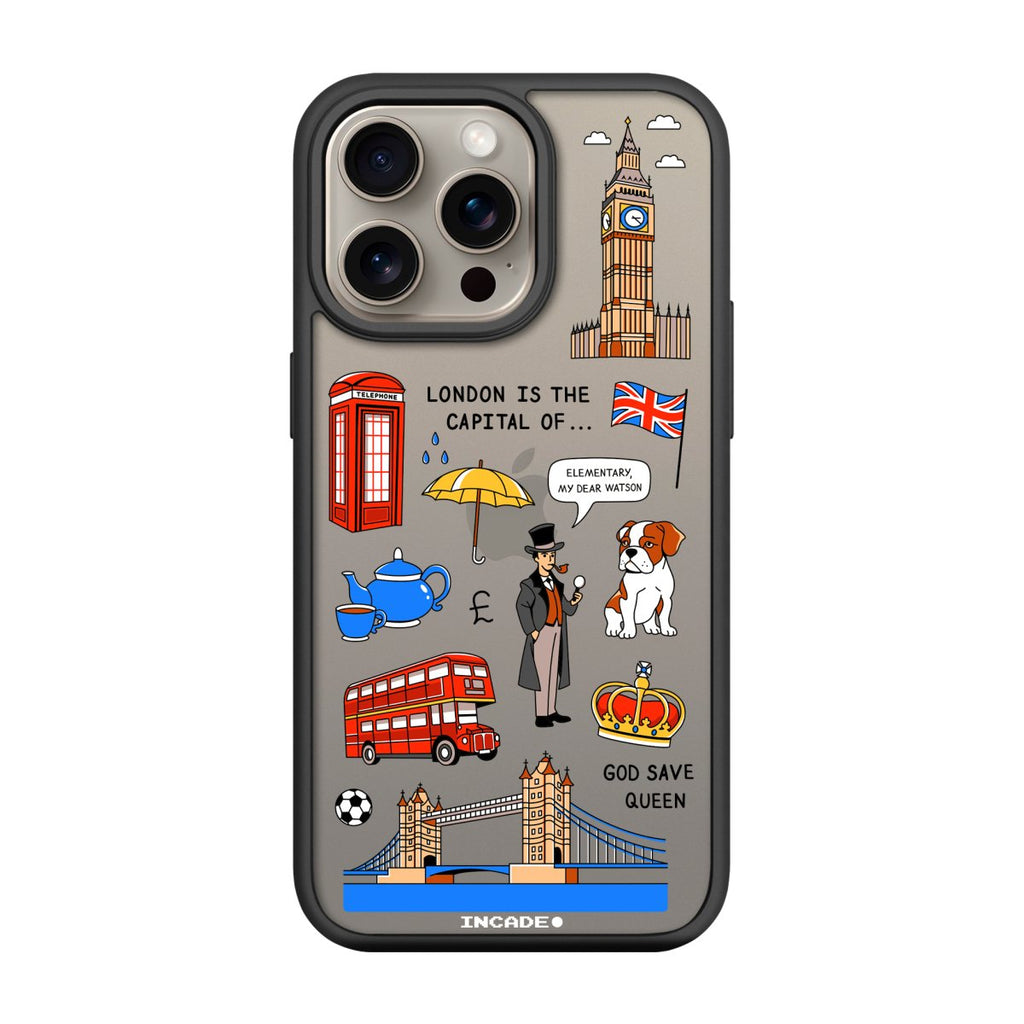 Чохол для iPhone 15 Pro LONDON - INCADE