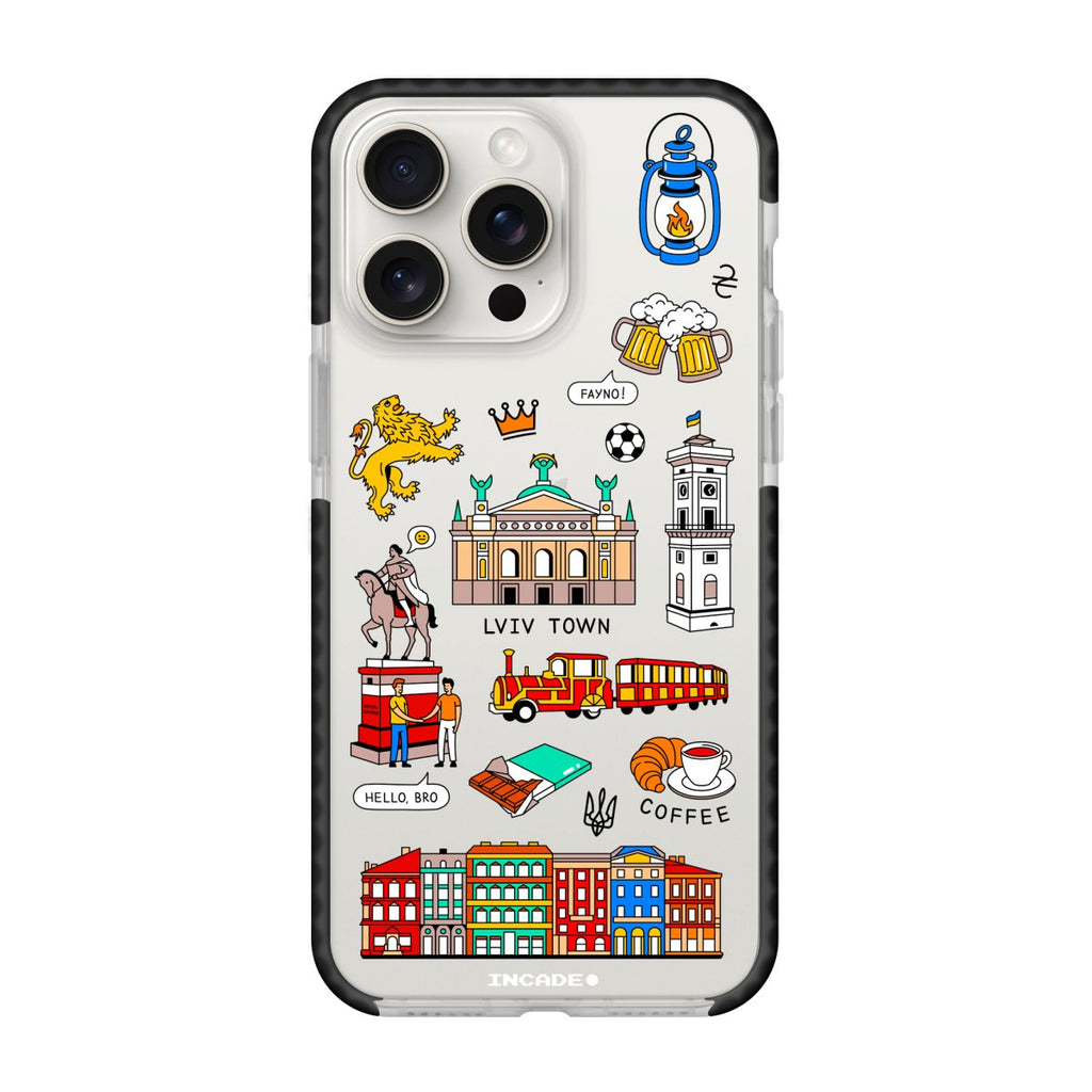 Чохол для iPhone 15 Pro LVIV - INCADE