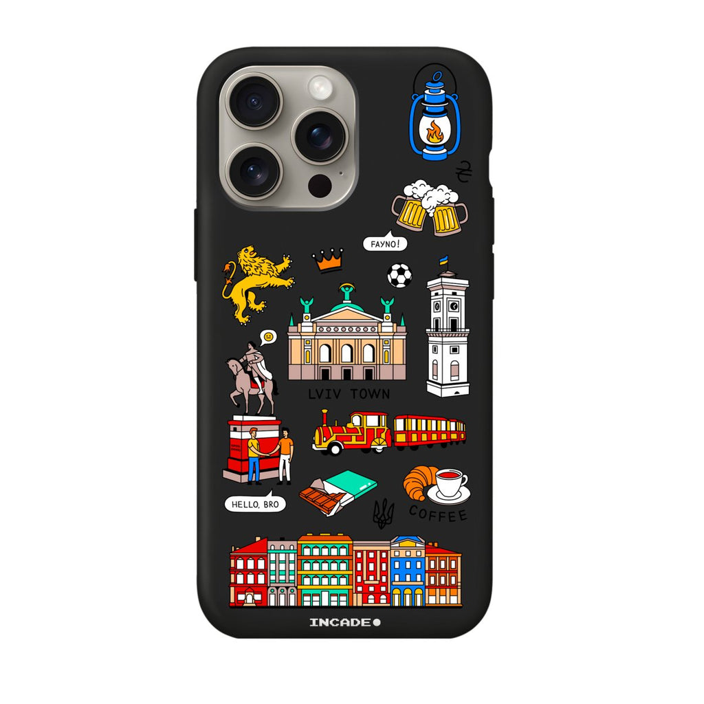 Чохол для iPhone 15 Pro LVIV - INCADE