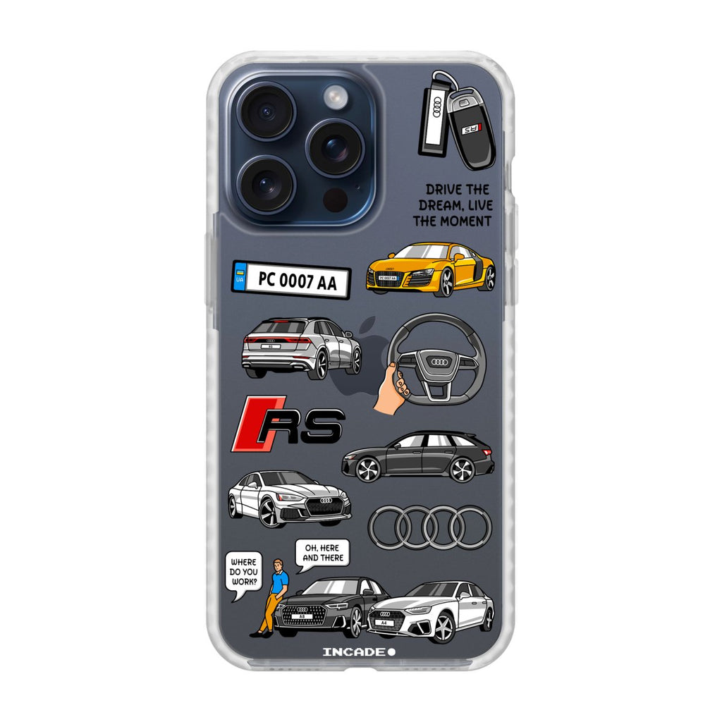 Чохол для iPhone 15 Pro Max AUDI - INCADE