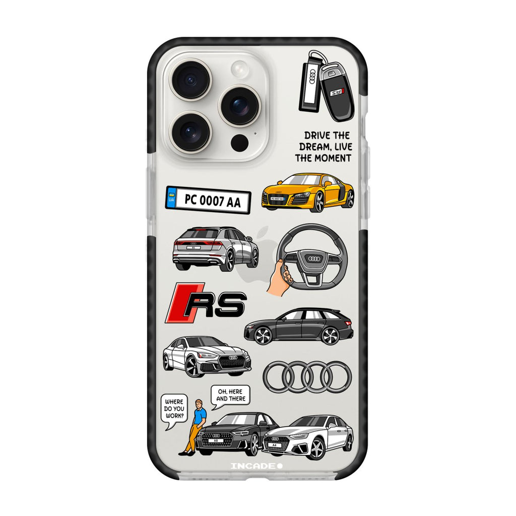 Чохол для iPhone 15 Pro Max AUDI - INCADE
