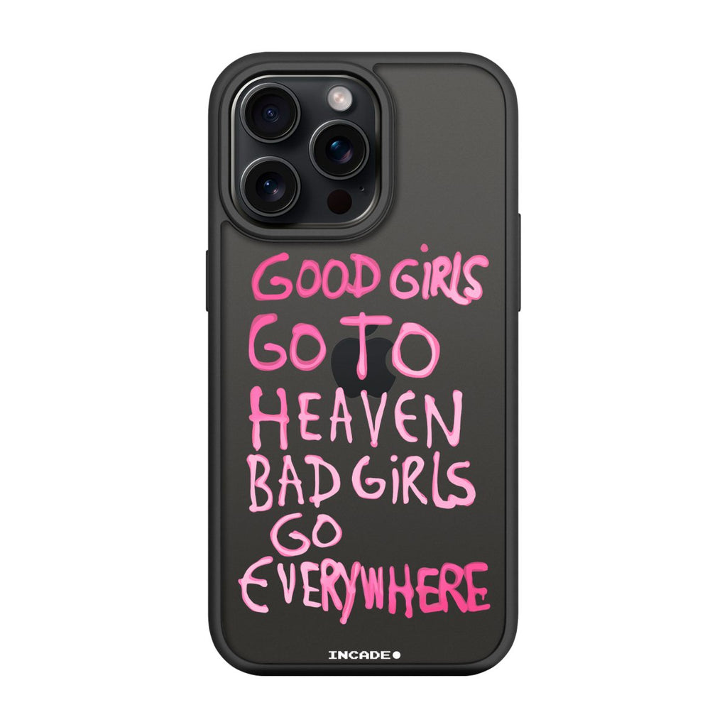 Чохол для iPhone 15 Pro Max bad girl pink - INCADE