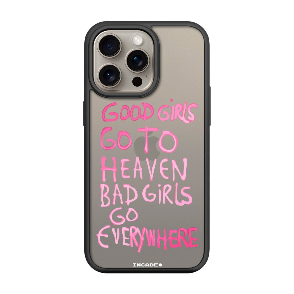 Чохол для iPhone 15 Pro Max bad girl pink - INCADE