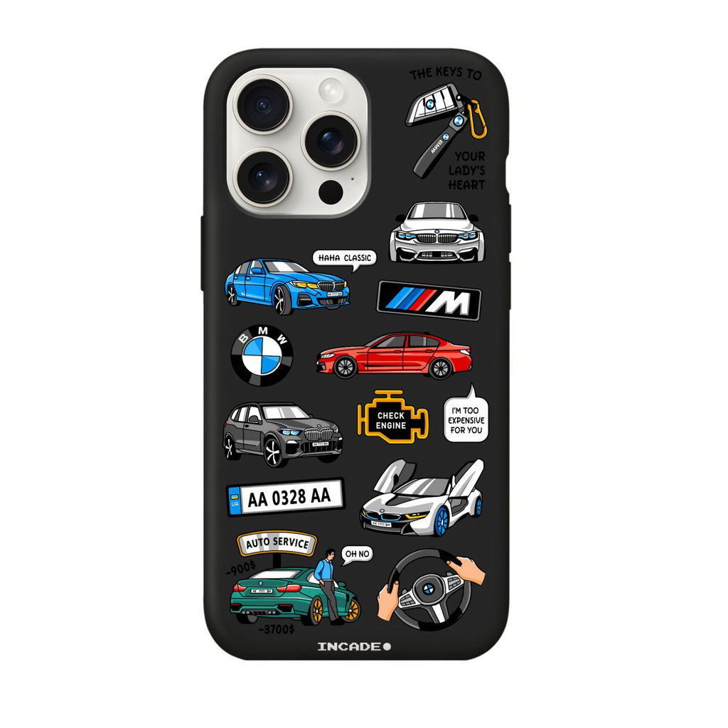 Чохол для iPhone 15 Pro Max BMW - INCADE