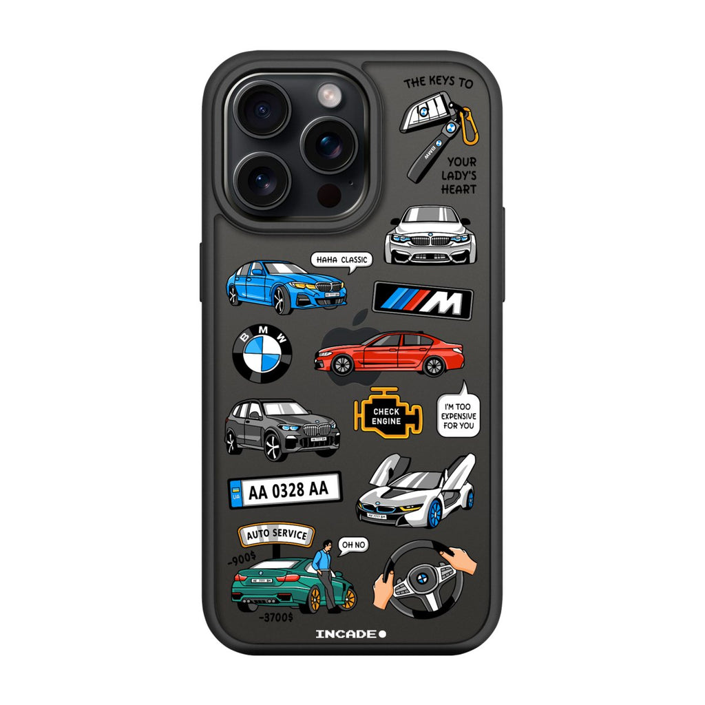 Чохол для iPhone 15 Pro Max BMW - INCADE