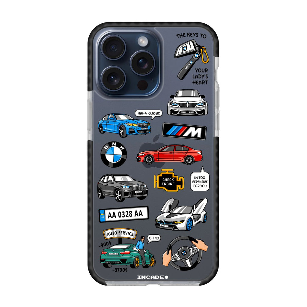 Чохол для iPhone 15 Pro Max BMW - INCADE