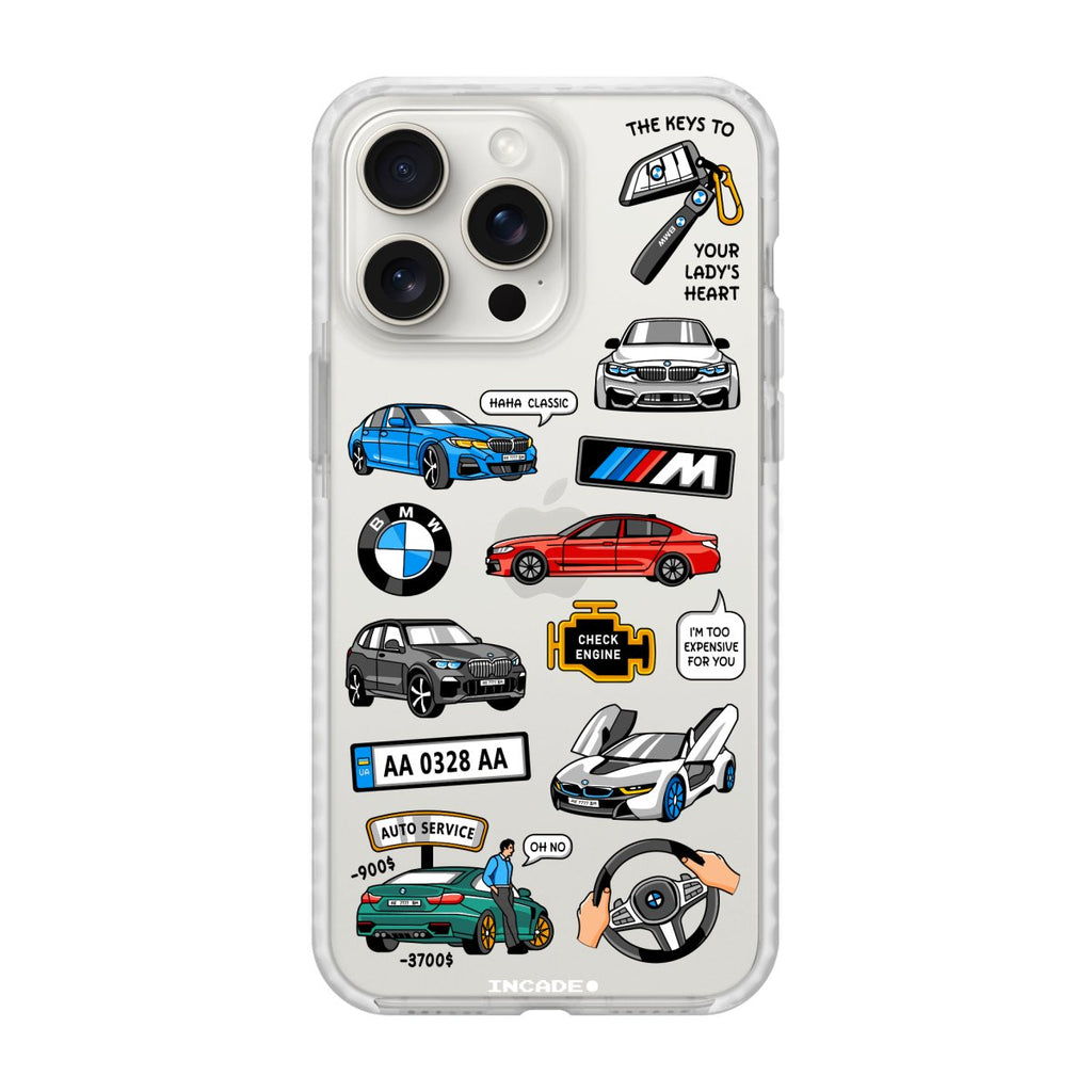 Чохол для iPhone 15 Pro Max BMW - INCADE