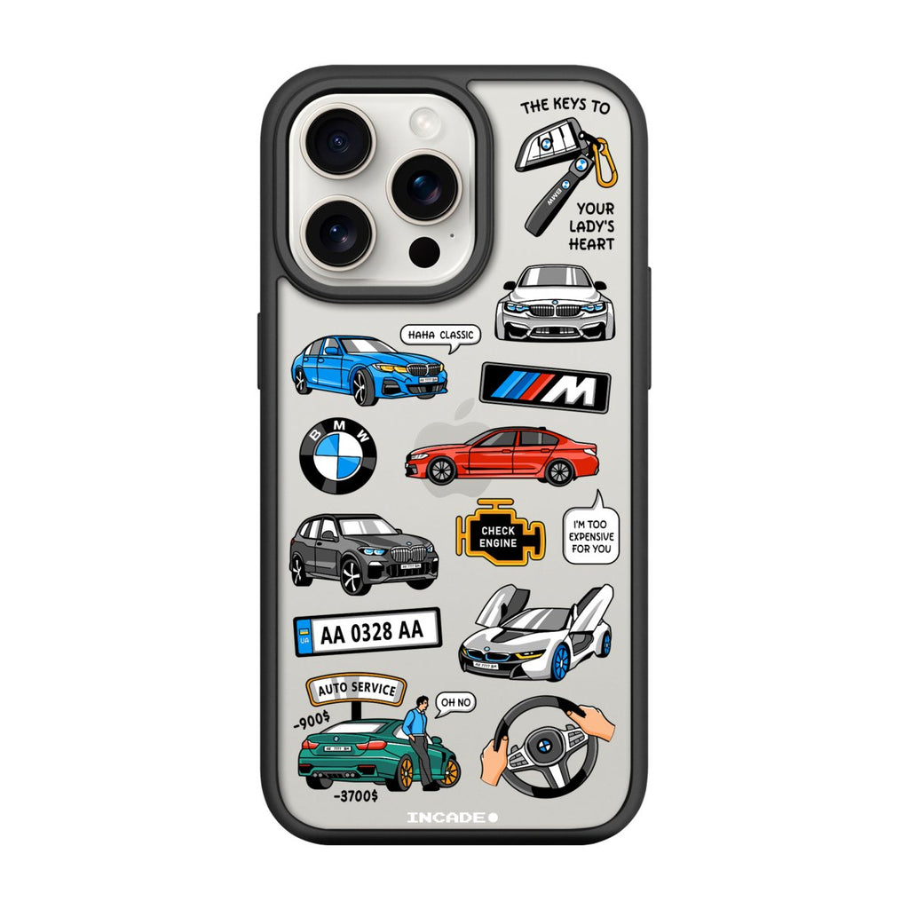 Чохол для iPhone 15 Pro Max BMW - INCADE