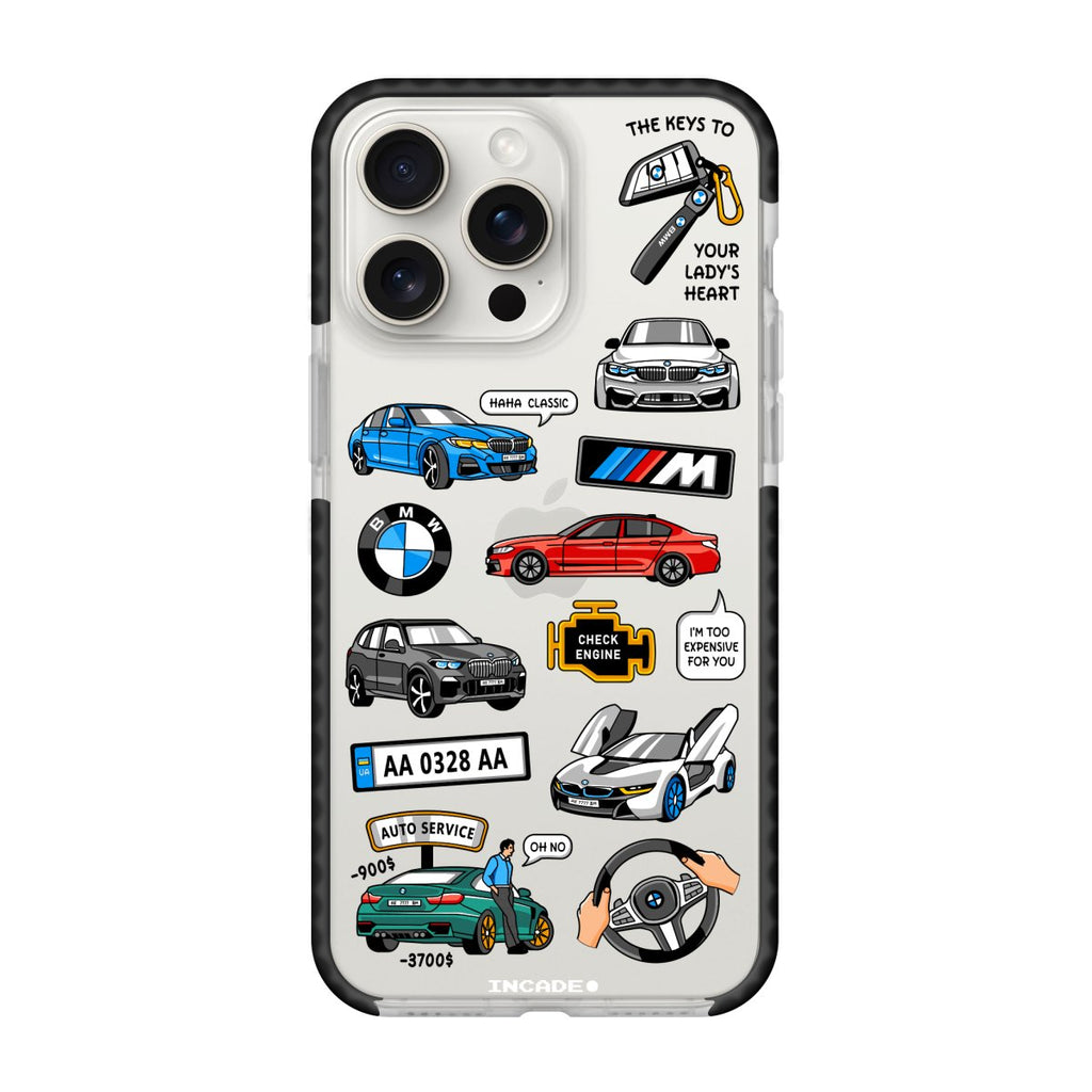 Чохол для iPhone 15 Pro Max BMW - INCADE