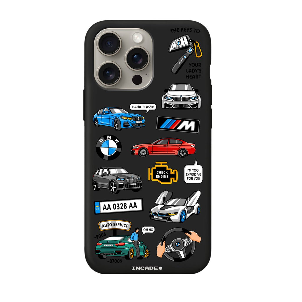 Чохол для iPhone 15 Pro Max BMW - INCADE