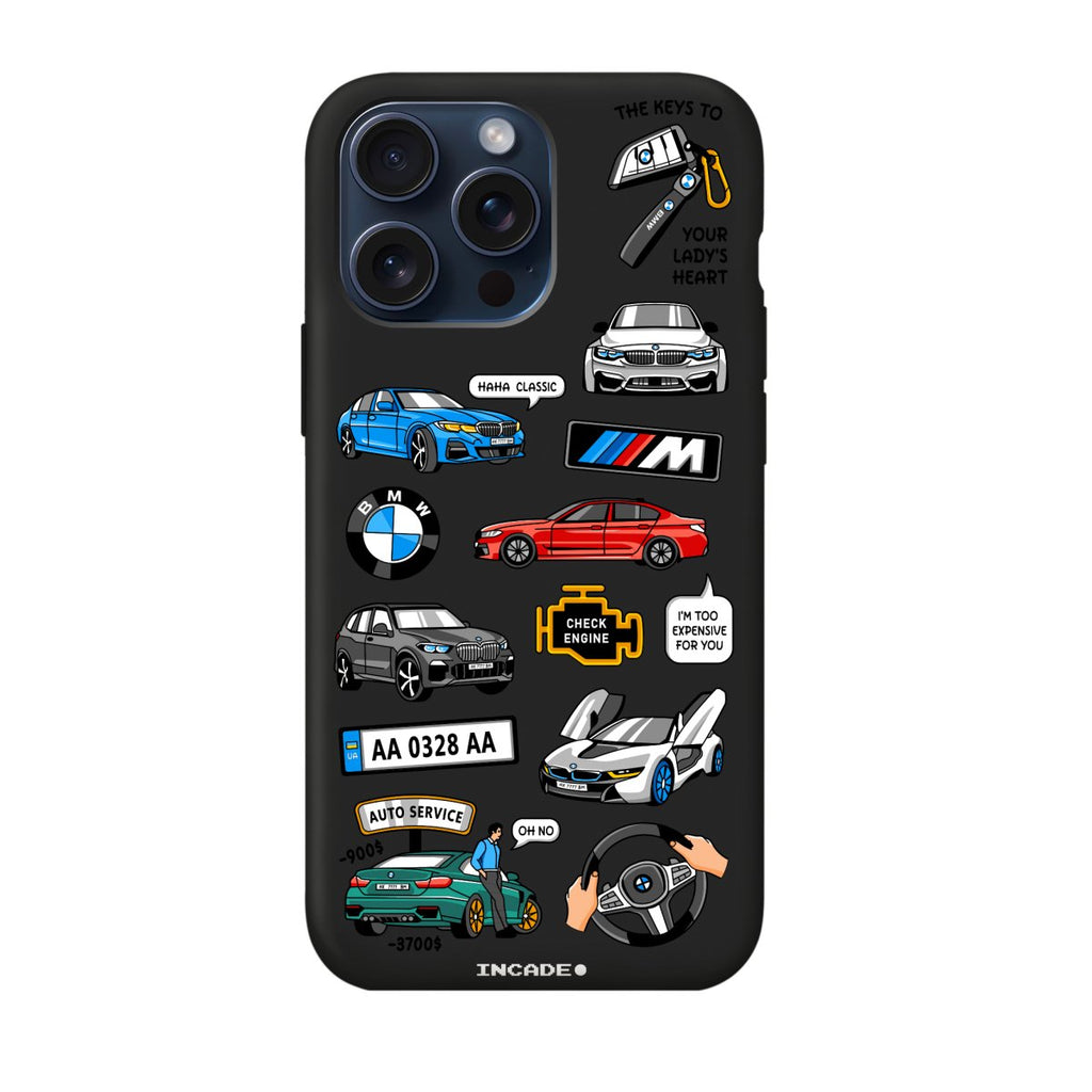 Чохол для iPhone 15 Pro Max BMW - INCADE