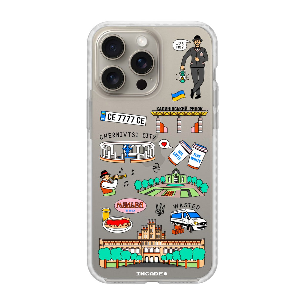 Чохол для iPhone 15 Pro Max CHERNIVTSI - INCADE
