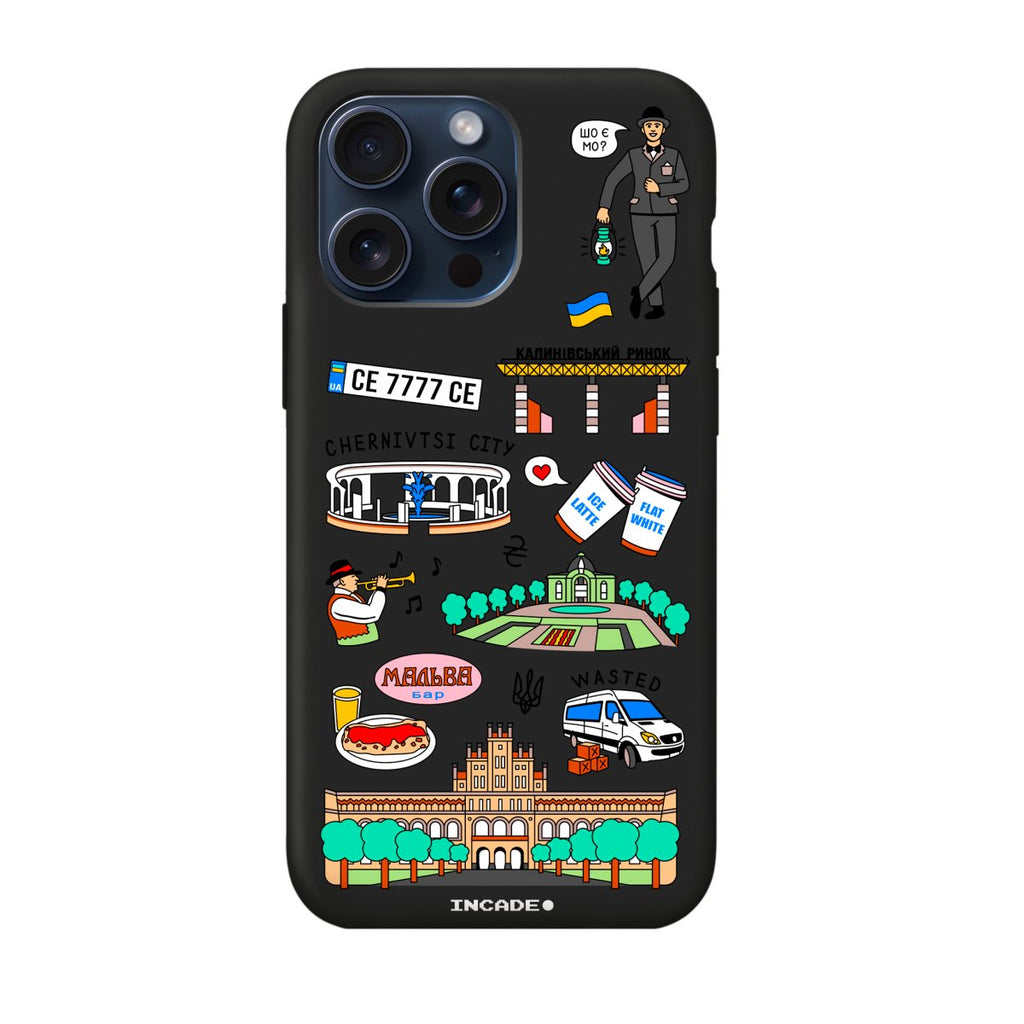 Чохол для iPhone 15 Pro Max CHERNIVTSI - INCADE