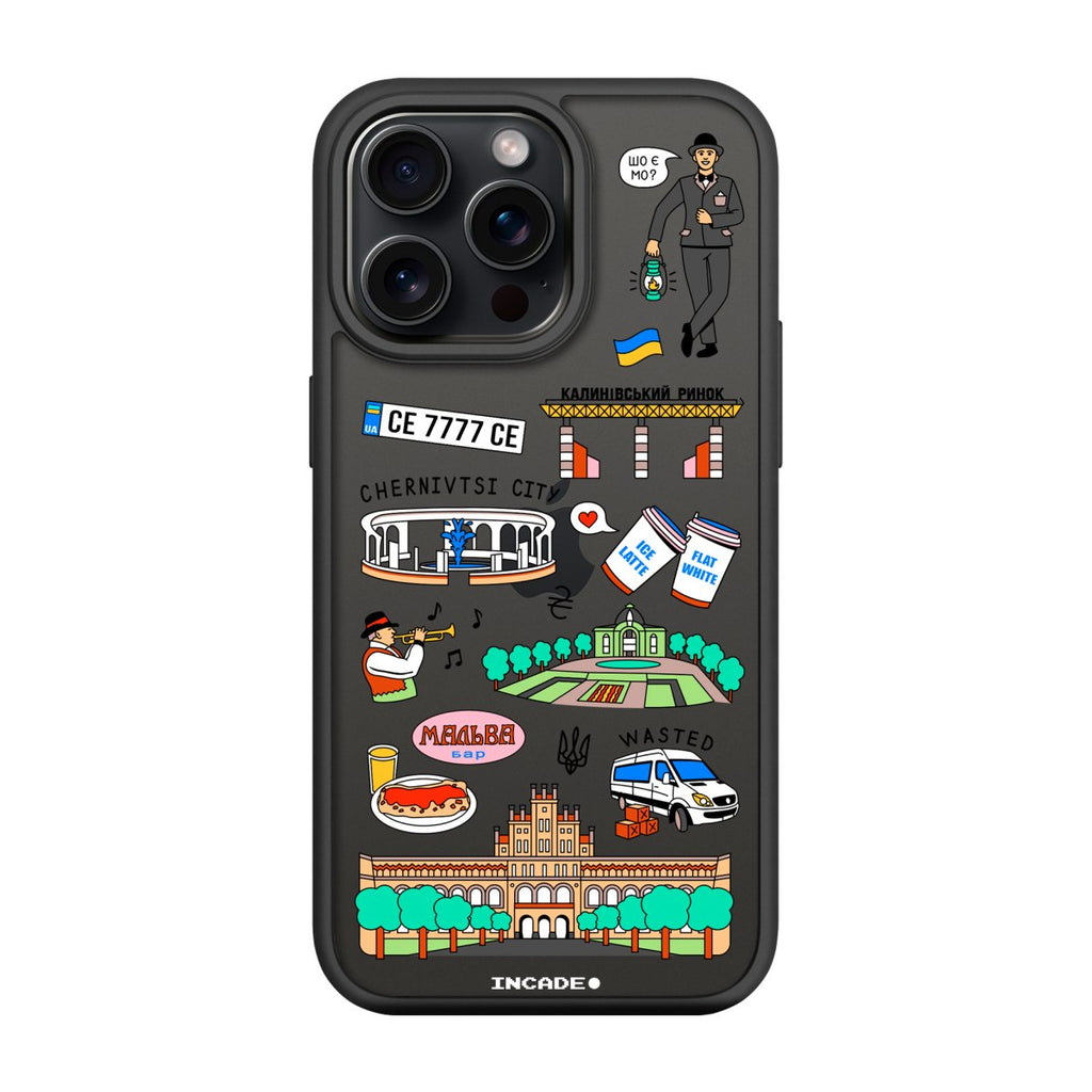 Чохол для iPhone 15 Pro Max CHERNIVTSI - INCADE