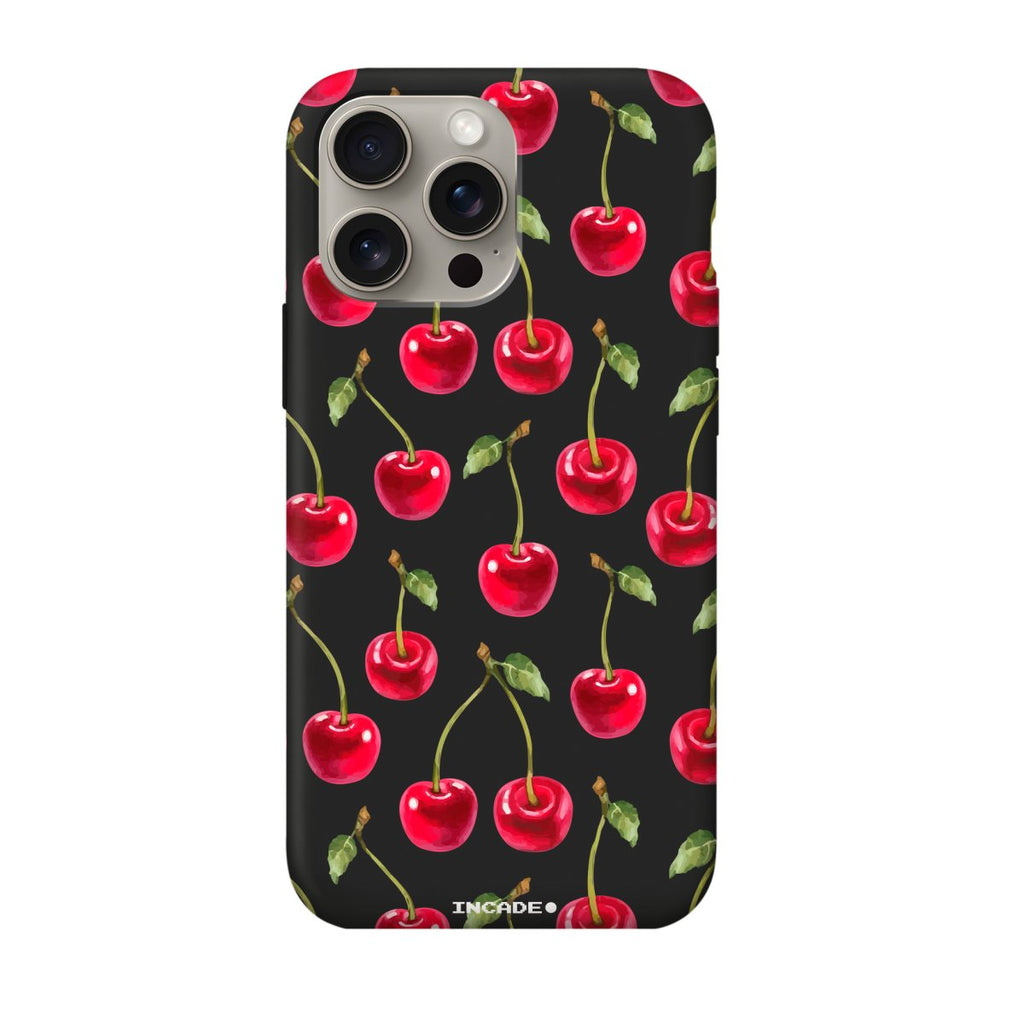Чохол для iPhone 15 Pro Max CHERRIES - INCADE